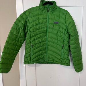 Patagonia Women's Green Puffer Jacket